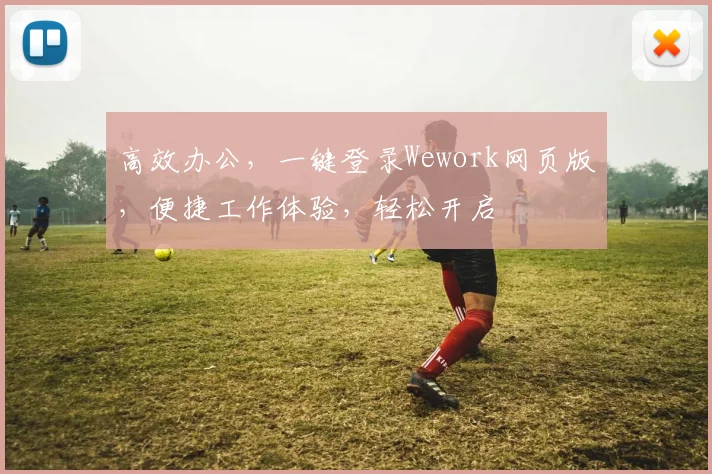 高效办公，一键登录Wework网页版，便捷工作体验，轻松开启